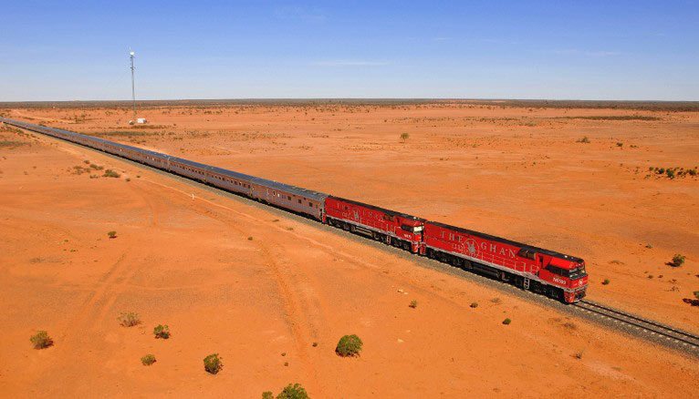O Ghan: de Adelaide até Darwin