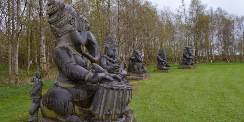 VICTOR'S WAY. The Indian Sculpture Park, Roundwood